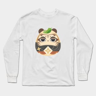 Sayu Tanuki Doll_sticker piece-Luoluo Long Sleeve T-Shirt